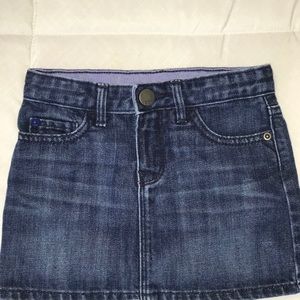 Baby Gap jean skirt